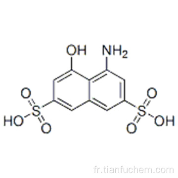 Acide 1-amino-8-hydroxynaphtalène-3,6-disulfonique CAS 90-20-0